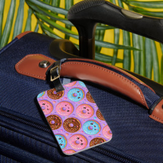 Cute Kawaii Doughnut Luggage Tag