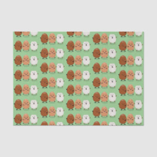 Cute kawaii eggs funny cartoon illustration tissue paper