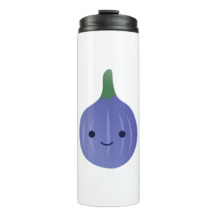 Cute Kawaii Fig Thermal Tumbler