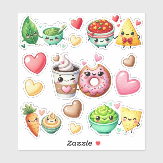 Cute Kawaii Foodie (Sheet)