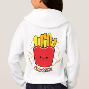 Cute Kawaii French Fries “Stay Crispy” KidsT-Shirt