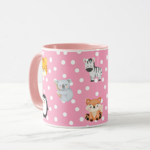 Cute Kawaii Friends & Characters Pattern Mug