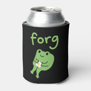 Cute Kawaii Frog Cake Meme Cute Aesthetic Forg Can Cooler