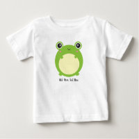 Cute Kawaii Frog with Personalised Text