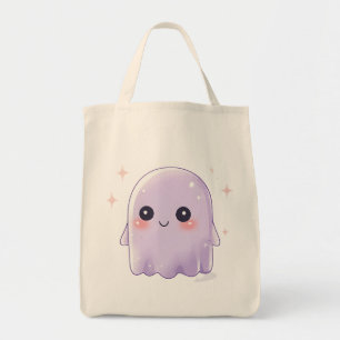 Cute Kawaii Ghost Grocery Bag Halloween Bag