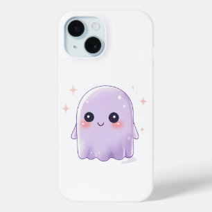 Cute Kawaii Ghost Phone Case   Pastel Halloween