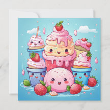 Cute Kawaii Gift Card