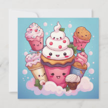 Cute Kawaii Gift Card