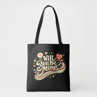 Cute Kawaii Graphic T-Shirt Design Tote Bag