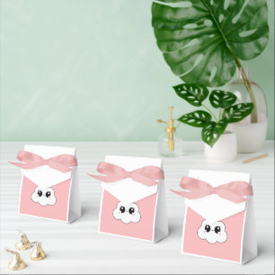 Cute Kawaii Happy Cloud Minimalist Design Favour Box