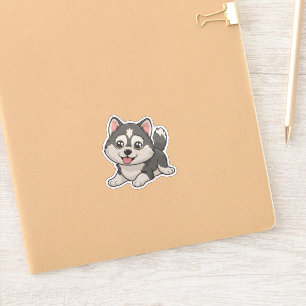 Cute Kawaii Husky Adorable Husky Pup Design