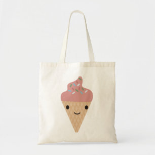 Cute Kawaii Ice Cream Tote Bag