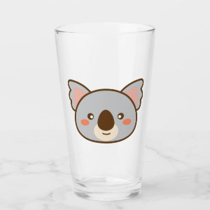 Cute Kawaii Koala Glass