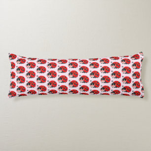 Cute Kawaii Ladybug Pattern Body Cushion