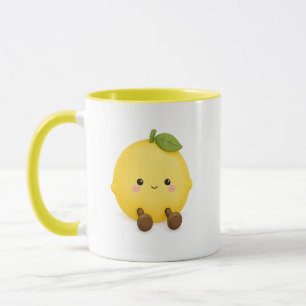 Cute Kawaii Lemon Coffee Mug