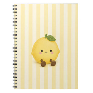 Cute Kawaii Lemon Notebook
