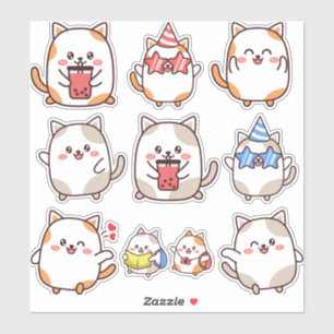 Cute Kawaii Little Cat Emoji