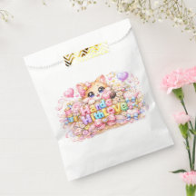 Cute Kawaii Made With Love Cat Name Pastel Pink Fl
