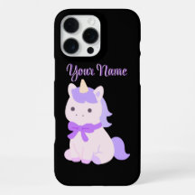 Cute Kawaii Magical Unicorn Custom Name Phone
