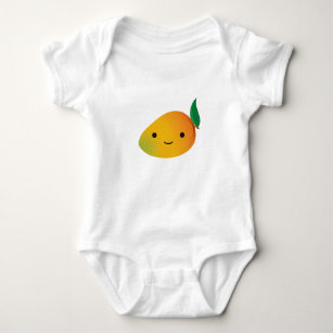 Cute Kawaii Mango Baby Bodysuit