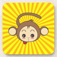 Cute Kawaii Monkey Illustration