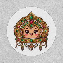 Cute Kawaii Moroccan Bridal Crown Traditional Jewe