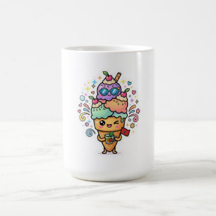Cute Kawaii Moroccan Summer Iced Mint Tea Berrad S Coffee Mug