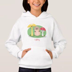 Cute kawaii mushroom fungi toadstool