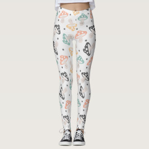 Cute Kawaii Mushroom Leggings