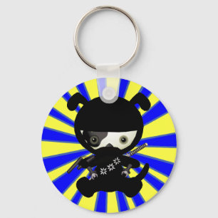 Cute Kawaii Ninja Puppy Dog Keychains