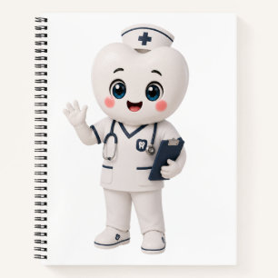 Cute Kawaii Nurse Notebook Nurse Gift