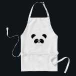 Cute Kawaii Panda | Add Your Name Standard Apron<br><div class="desc">Available here:
http://www.zazzle.com/produkto</div>