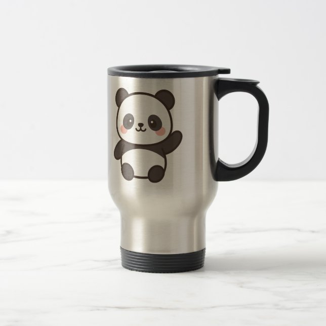 Cute Kawaii Panda Mug 🐼☕ (Right)
