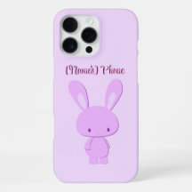 Cute Kawaii Pastel Purple Standing Bunny Custom