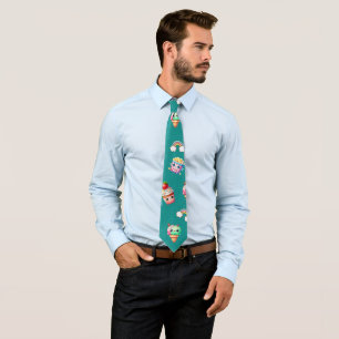 Cute Kawaii Patterned Food Tie