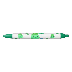 Cute Kawaii Pea Black Ink Pen