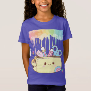 Cute Kawaii Pencil Case  T-Shirt