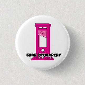 Cute Kawaii Pink Guillotine 1 1/4" Button