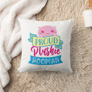 Cute Kawaii Proud Plushie Hooman Cushion