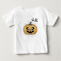 Cute Kawaii Pumpkin Halloween T-Shirt