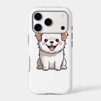 Cute Kawaii Puppy Vinyl Sticker - Adorable Cartoon