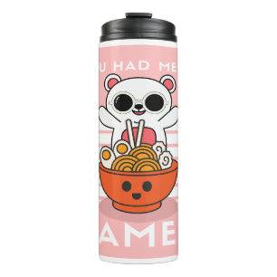 Cute Kawaii Ramen Thermal Tumbler
