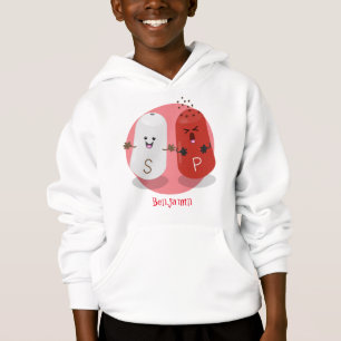 Cute kawaii salt and pepper shakers cartoon