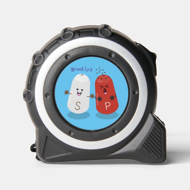 Cute kawaii salt and pepper shakers cartoon 1 (Front)