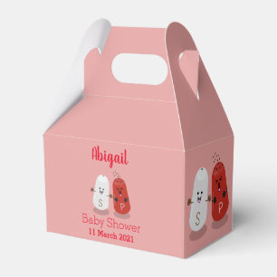 Cute kawaii salt and pepper shakers cartoon favour box