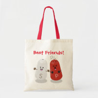 Cute kawaii salt and pepper shakers cartoon