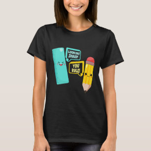 Cute Kawaii School Supplies Pun Welcome Back To Sc T-Shirt