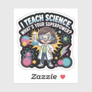 Cute Kawaii Science Teacher – Funny Superpower Lab