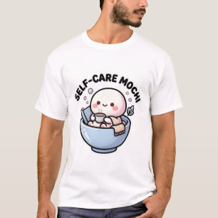 Cute Kawaii Self-Care Mochi Aesthetic T-Shirt