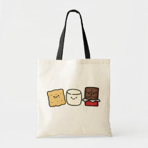 Cute Kawaii Smore Pals Tote Bag